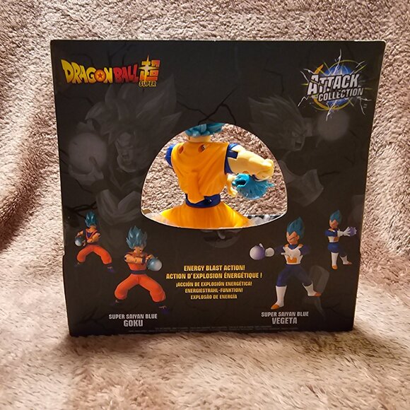 Bandai Namco Attack Collection Dragon Ball Super Saiyan Blue Goku Action Figure - Picture 6 of 7